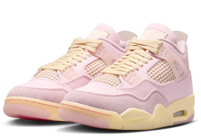 Air Jordan 4 Retro Sneakers – Iced Carmine Women's