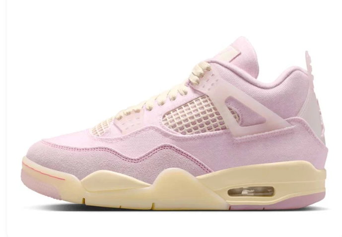 Air Jordan 4 Retro Sneakers – Iced Carmine Women's