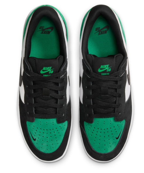 Nike SB Force 58 “White/Black–Stadium Green”