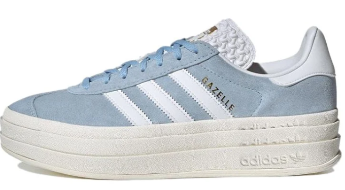 adidas Gazelle Bold Women's Platform Sneakers – Clear Sky