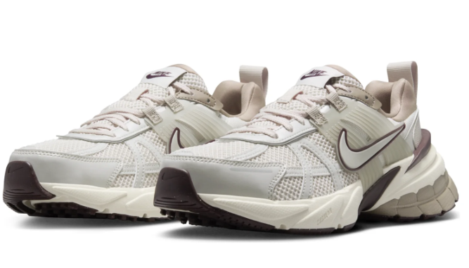 Women's Nike V2K Run "Light Greenish Brown / Khaki Earth / Light Bone"