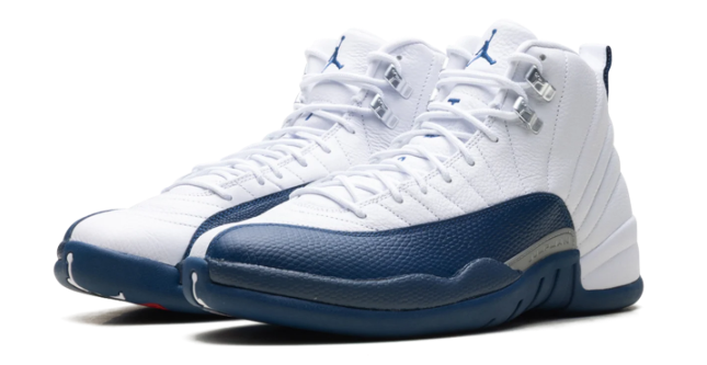 Air Jordan 12 Retro Sneakers – French Blue (2025)