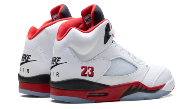 Air Jordan 5 OG Sneakers – Fire Red (2025)