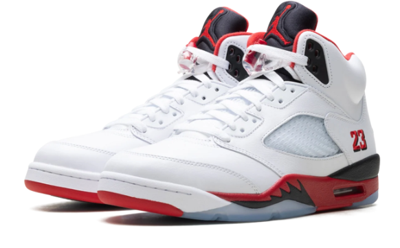 Air Jordan 5 OG Sneakers – Fire Red (2025)