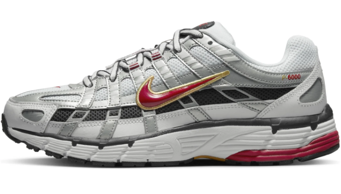 Women's Nike P-6000 CNPT "Metallic Silver Red"