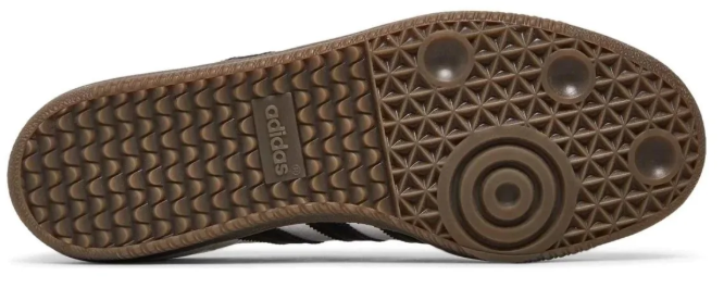adidas Women’s Sambae – Cloud White / Core Black / Gold Metallic