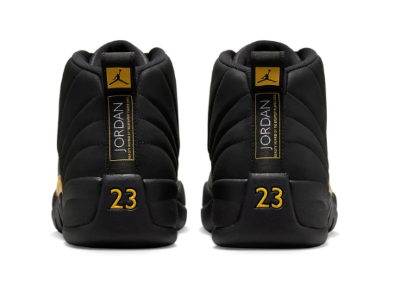 Air Jordan 12 Retro Sneakers – Black Taxi