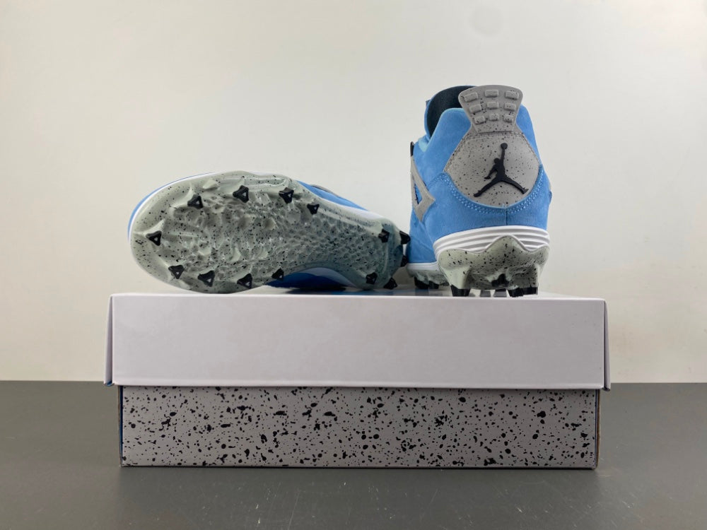 Air Jordan 4 Retro Custom Golf Shoes – University Blue