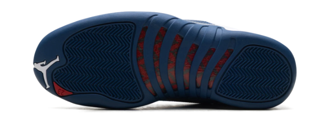 Air Jordan 12 Retro Sneakers – French Blue (2025)