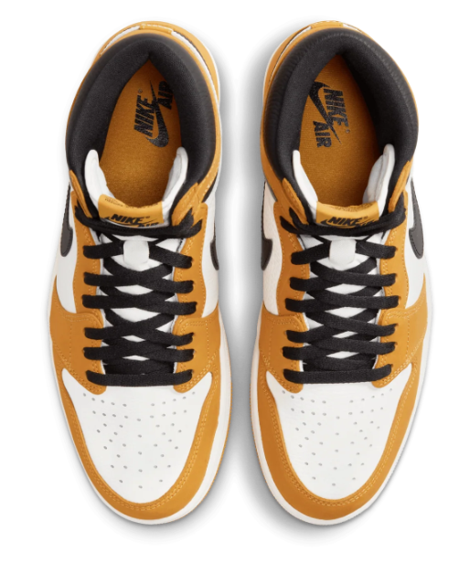 Air Jordan 1 Retro High OG Men's Sneakers – Yellow Ochre