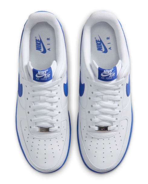 Nike Air Force 1 Low '07 Men's Sneakers – White/Game Royal